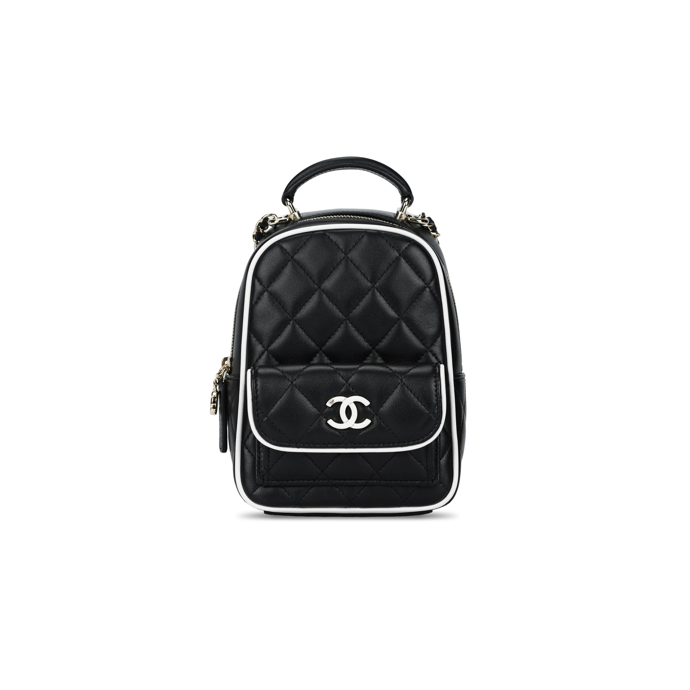 CHANEL 25P MINI LAMBSKIN BACKPACK AP4514 (18*13*9cm)